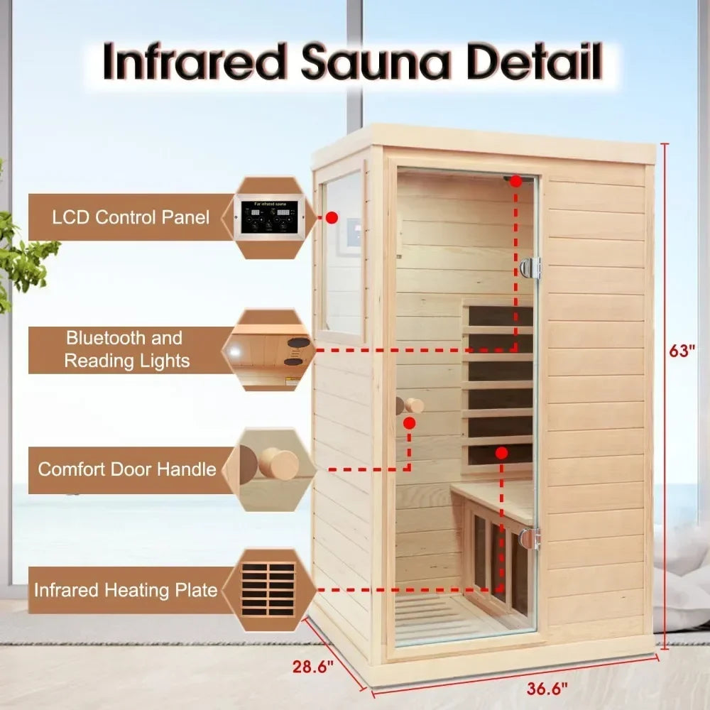 1 Person Infrared Sauna
