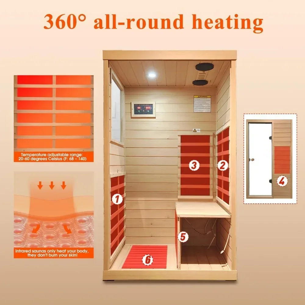 1 Person Infrared Sauna