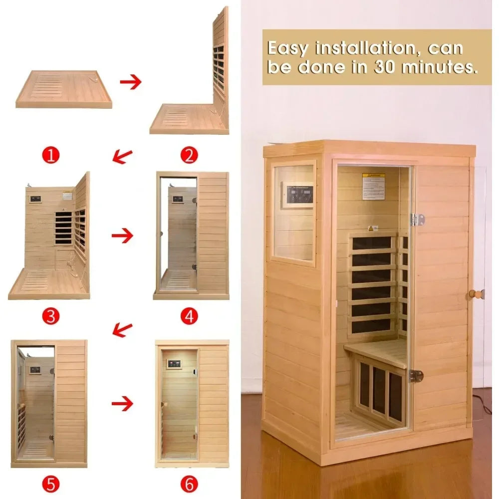 1 Person Infrared Sauna