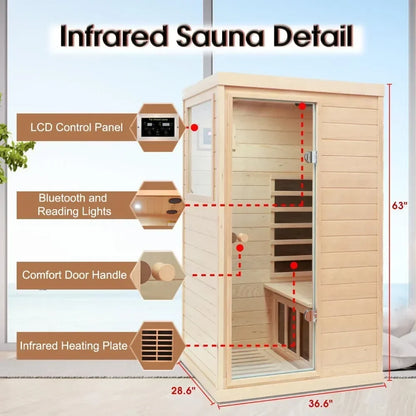 1 Person Infrared Sauna