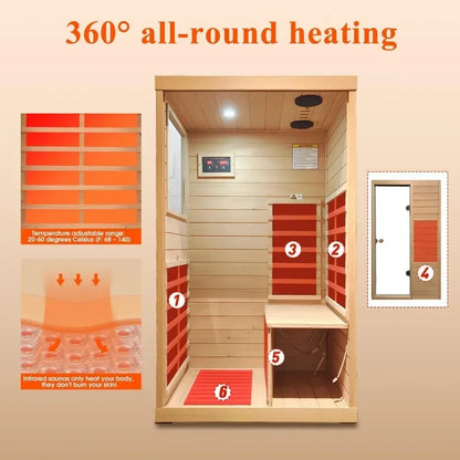 1 Person Infrared Sauna